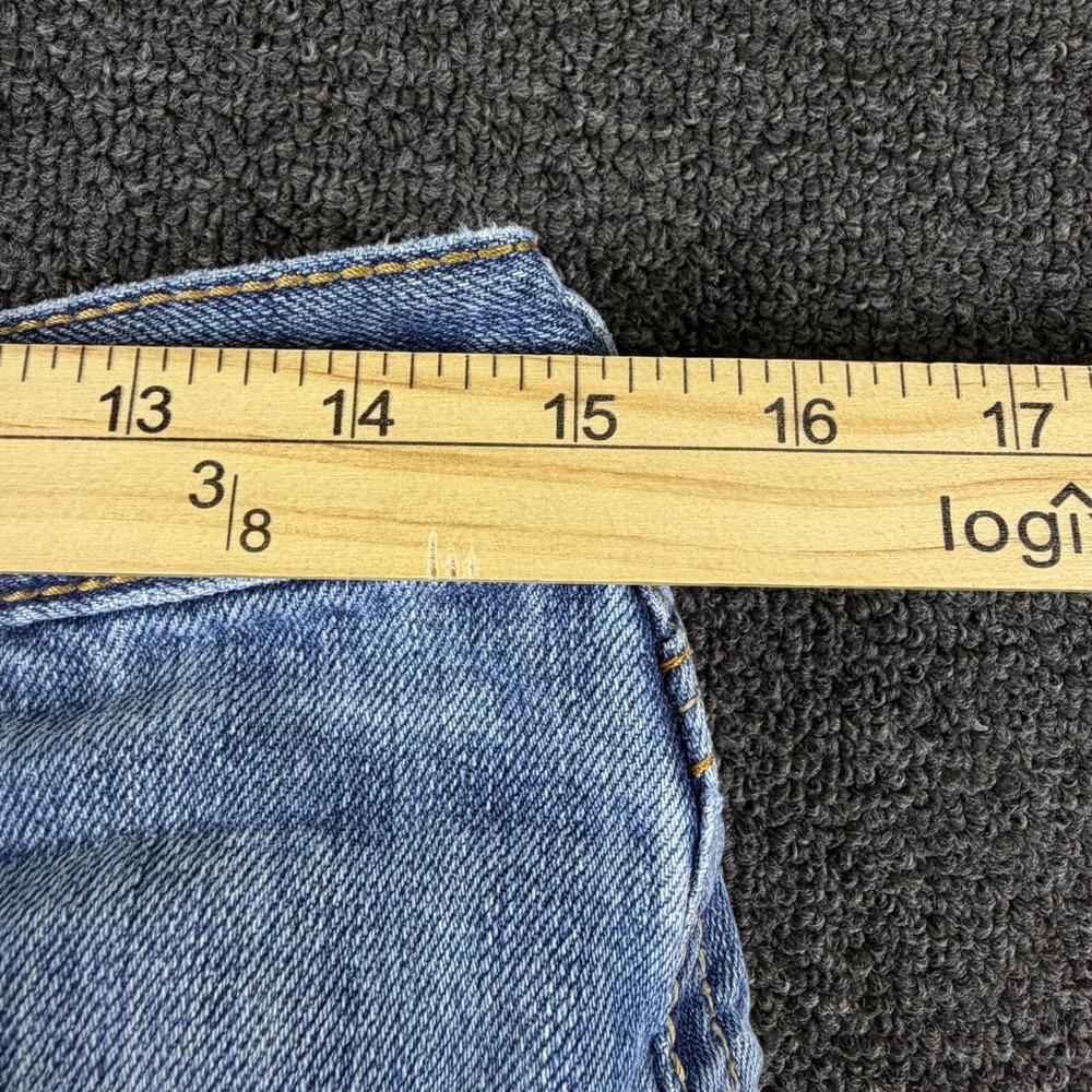 Ariat Jeans Mens 31x36 Fits (30x33) M4 Low Rise Boot Cut Blue Light Wash Denim - Picture 2 of 10